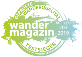 « Vainqueur du test » Wandermagazin