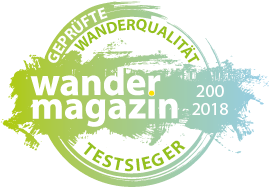 “Test Winner” 2018 di Wandermagazin “Test Winner” 2018 di Wandermagazin