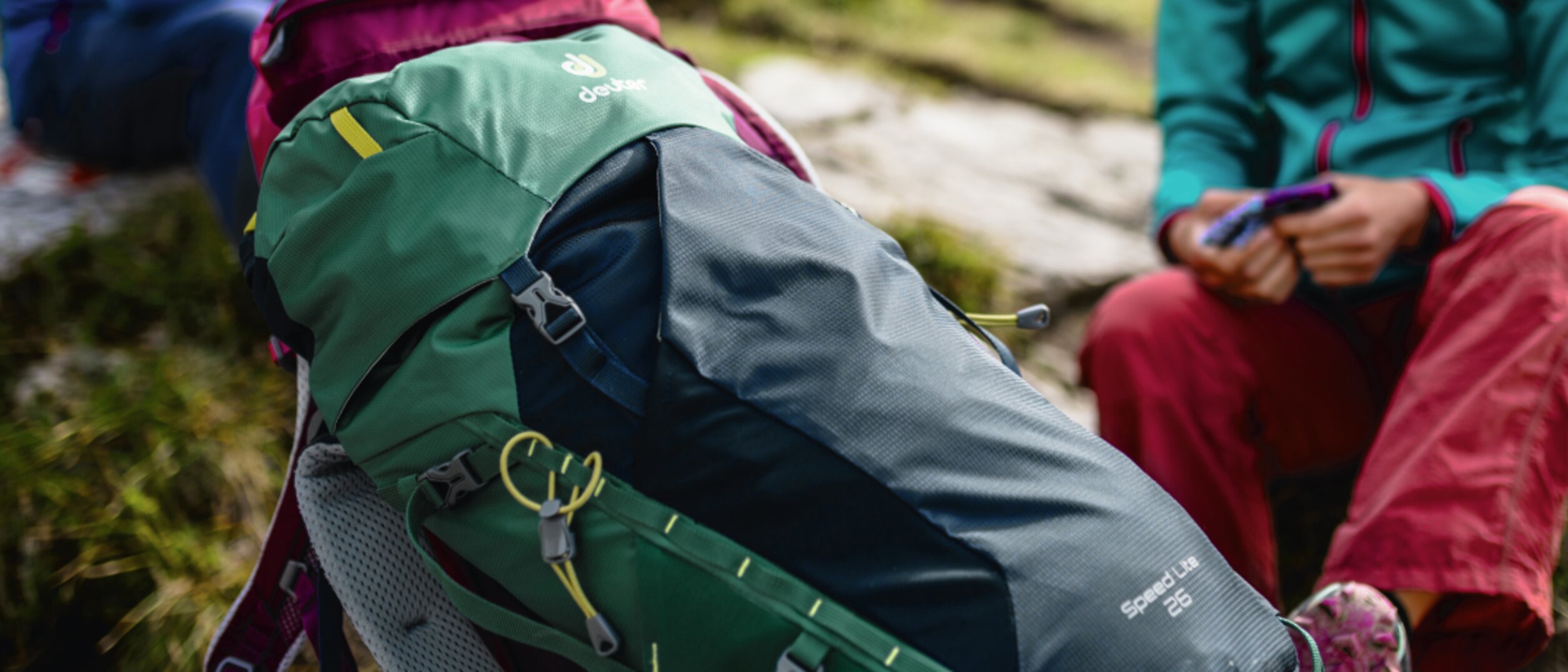 Deuter Backpacks using the LITE system