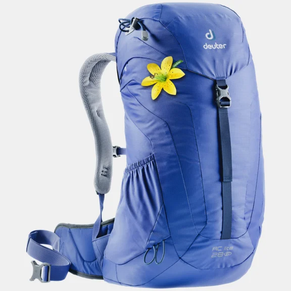 hiking backpack with sleeping bag