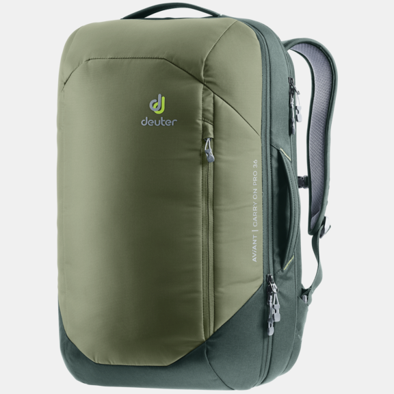 one carry on and one backpack