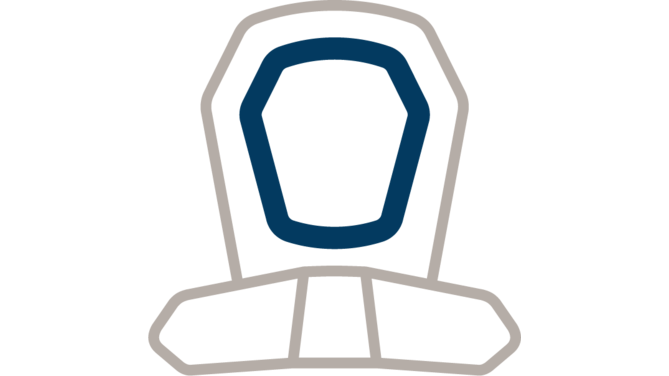 Zipped access at the back