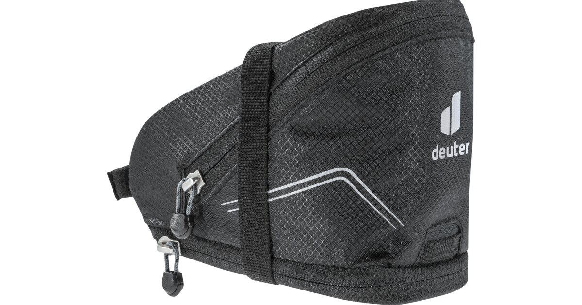 black bike bag