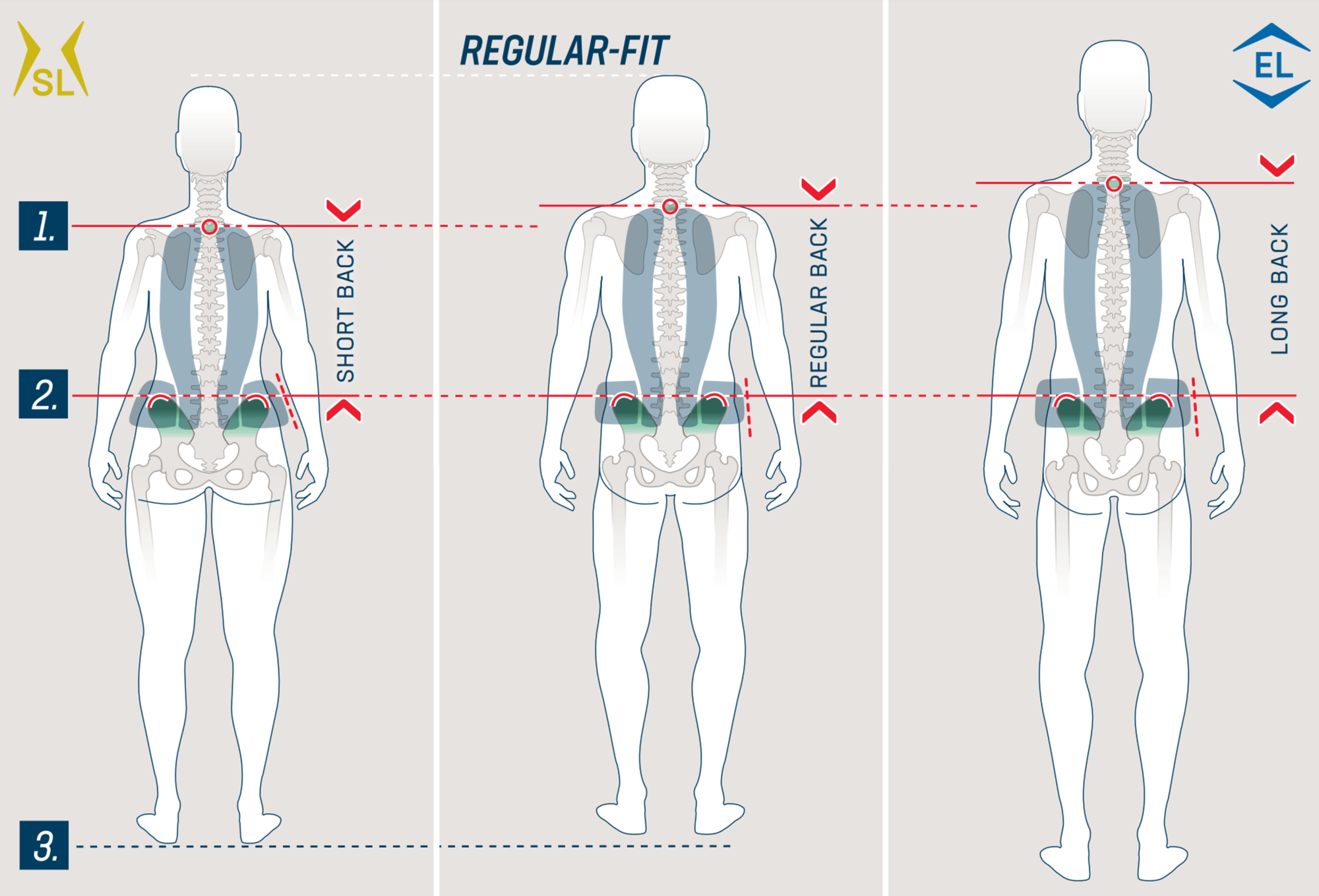 Backpack Torso Size, Torso Size