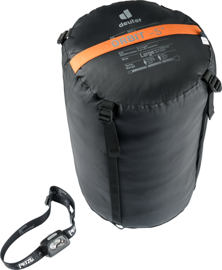 Synthetic fibre sleeping bag Orbit -5° L