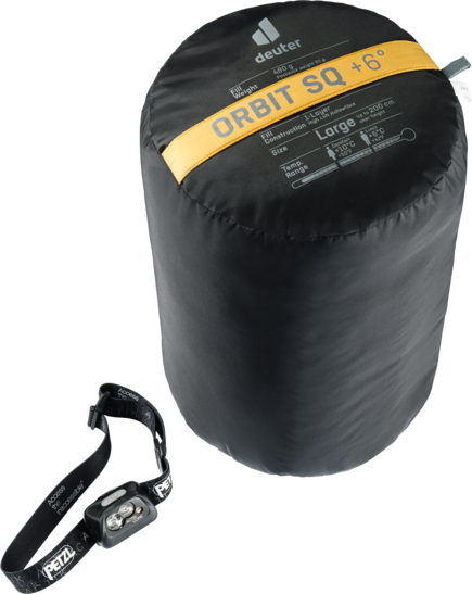 Synthetic fibre sleeping bag Orbit SQ +6°