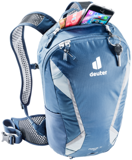 32123 41110 Race X Backpack-Perfect for Hiking Hunting Biking Deuter Granite/White Offroad and Motorcycling 
