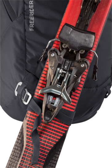 Black Deuter Freerider Lite 20 Ski Tour and Mountaineering Backpack 