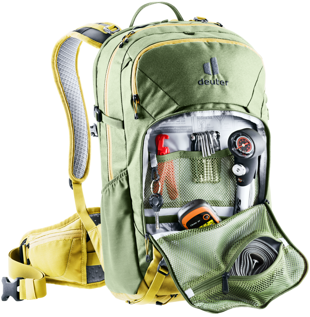 deuter Attack 20 Fahrradrucksack mit modernem Protektor