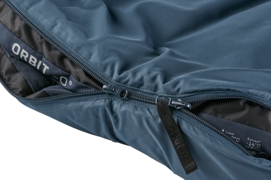 Synthetic fibre sleeping bag Orbit 0° 
