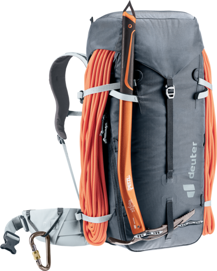 Mountaineering and Climbing backpack Guide 34+8