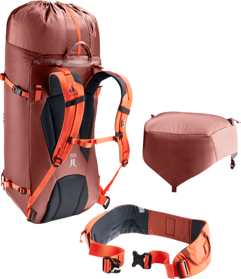Mountaineering backpack Guide 44+8