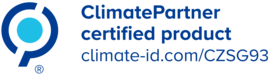 ClimatePartner zertifiziertes Produkt