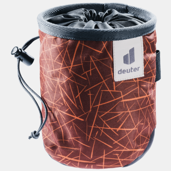Magnesia bag Deuter 2021-22 gravity chalk bag II m saffron