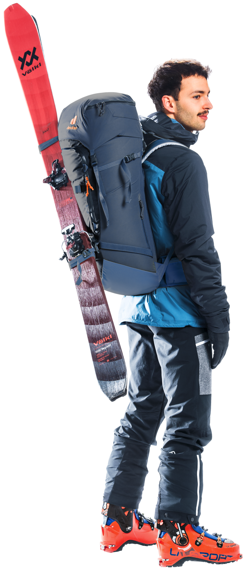Sac à dos de randonnée Ski Snowboard Freescape Pro 40 + Deuter