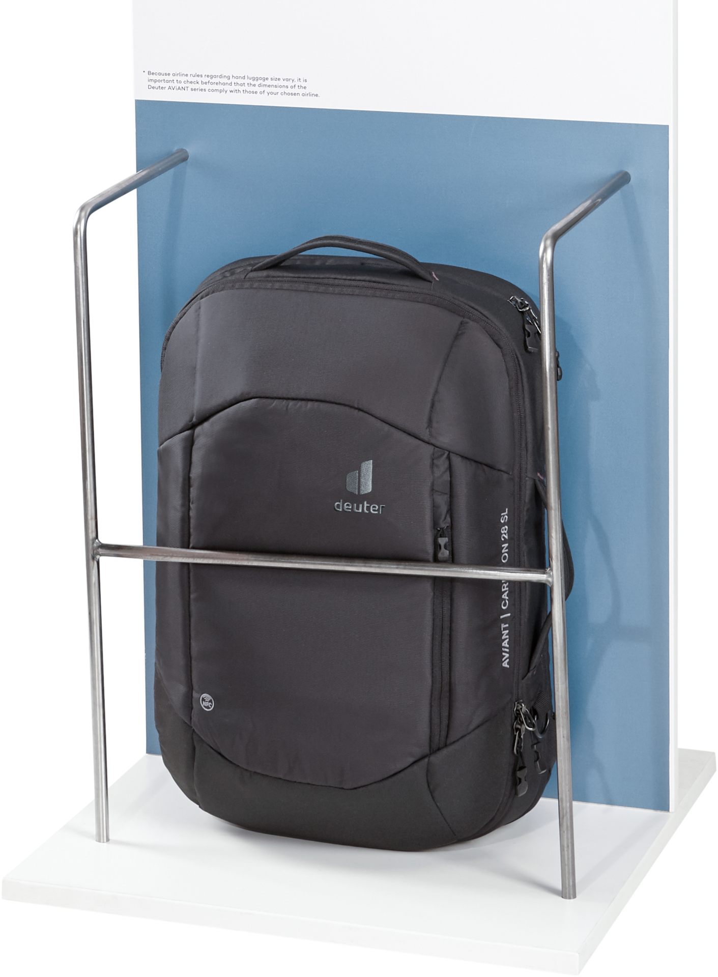 Deuter carry on sale on backpack