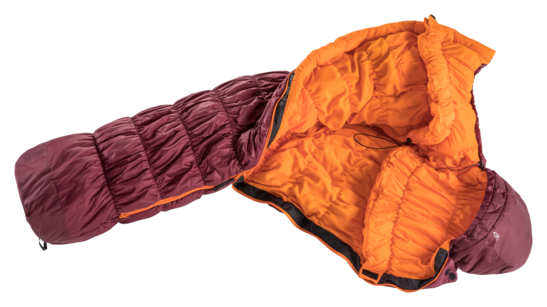 Synthetic fibre sleeping bag Exosphere -6° SL