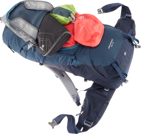 Backpacking backpack Aircontact 45 + 10
