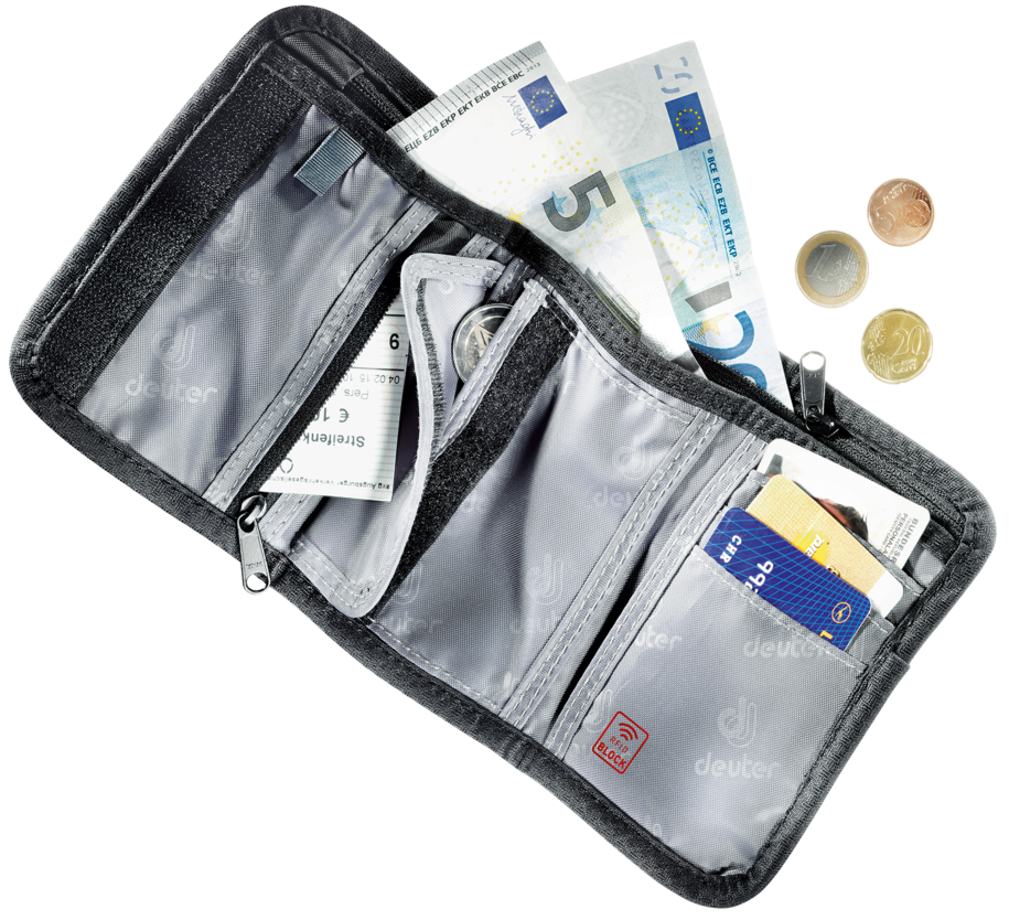 Accessori da viaggio Travel Wallet RFID BLOCK