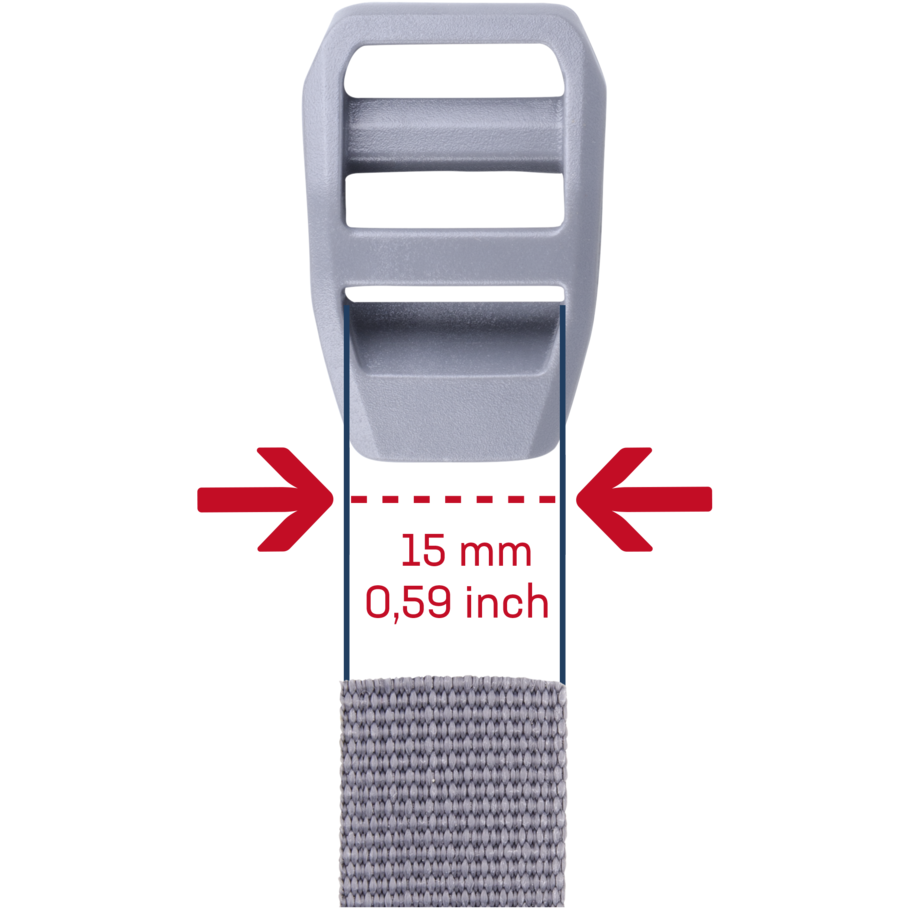 Rucksack Ersatzteil Ladder lock 15 mm Standard