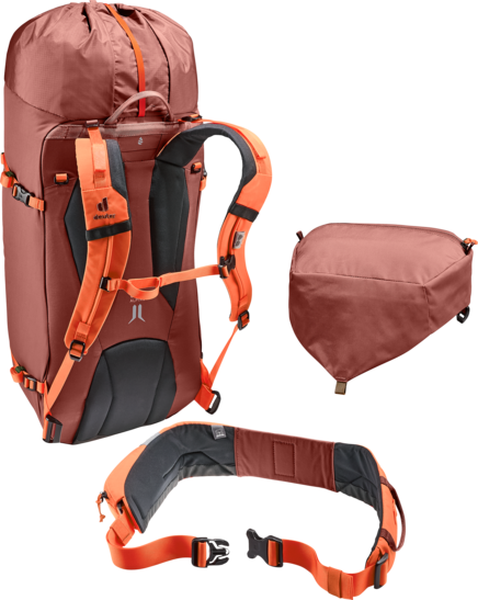 Mochila alpina Guide 34+8