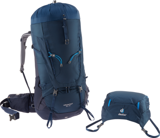 Backpacking packs Aircontact 55 + 10