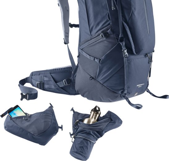 Backpacking packs Aircontact X 80+15