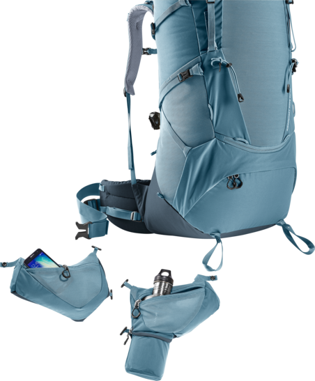 Zaino da trekking Aircontact Core 60+10