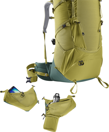 Backpacking packs Aircontact Core 60+10