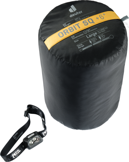 Synthetic sleeping bag Orbit SQ +6°