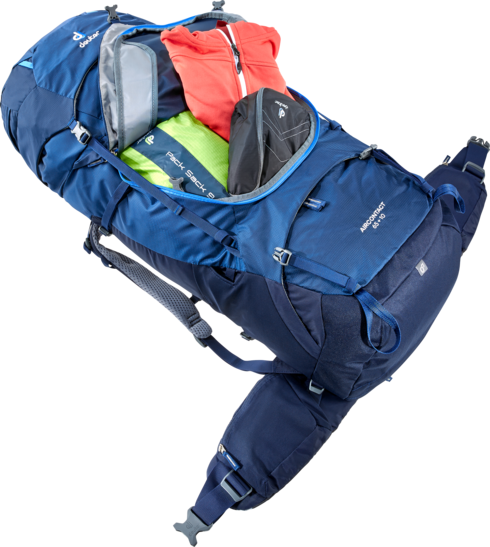 Backpacking packs Aircontact 65 + 10