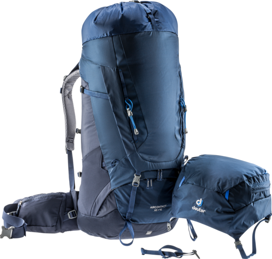 Backpacking packs Aircontact 65 + 10