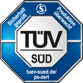 Mochila protectora con certificación TÜV/GS