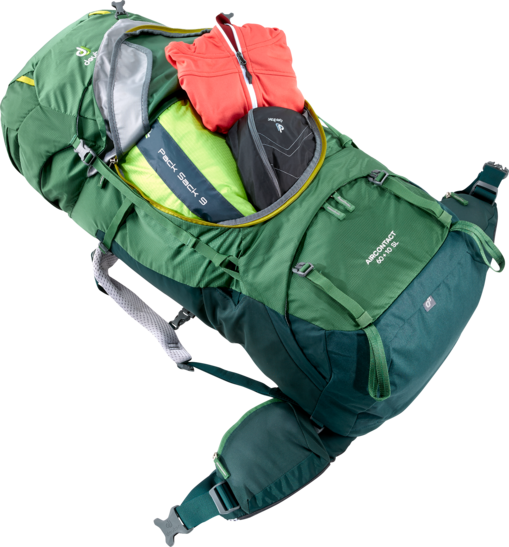 Trekking backpack Aircontact 60 + 10 SL