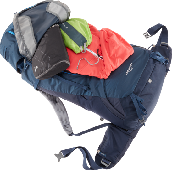 Trekking backpack Aircontact 75 + 10