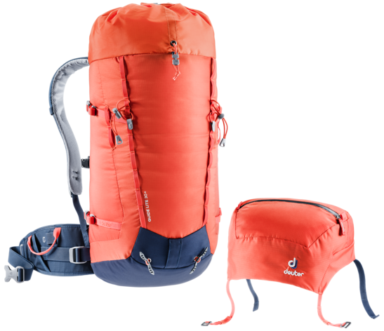 Mountaineering and Climbing backpack Guide Lite 30+