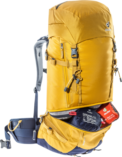 Mountaineering and Climbing backpack Guide 44+