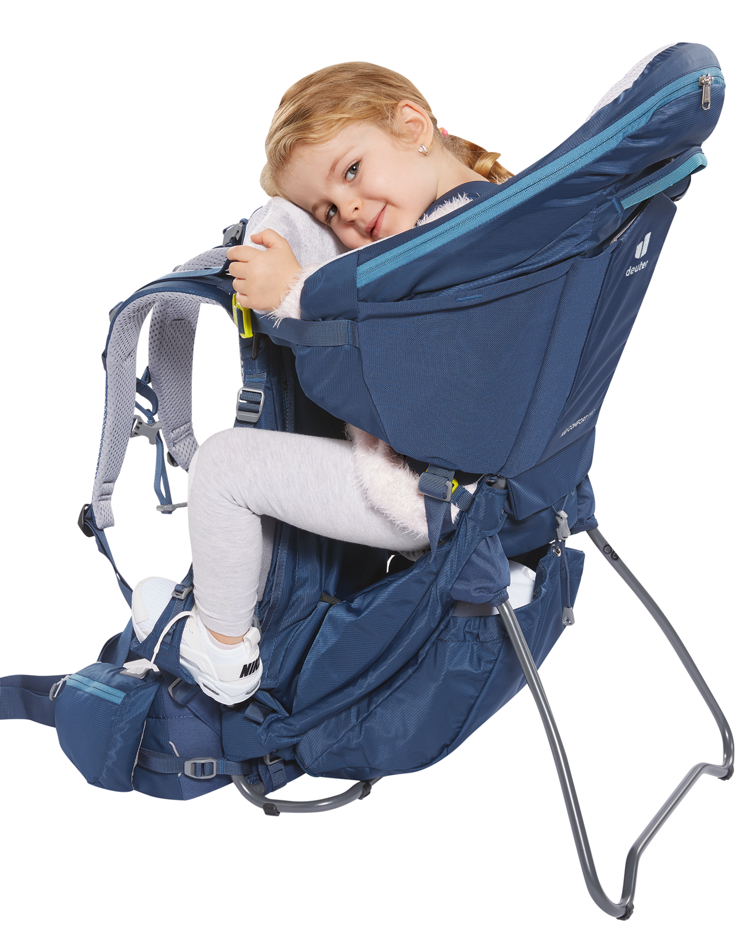deuter Kid Comfort Pro Profi Kinderkraxe mit Sonnendach