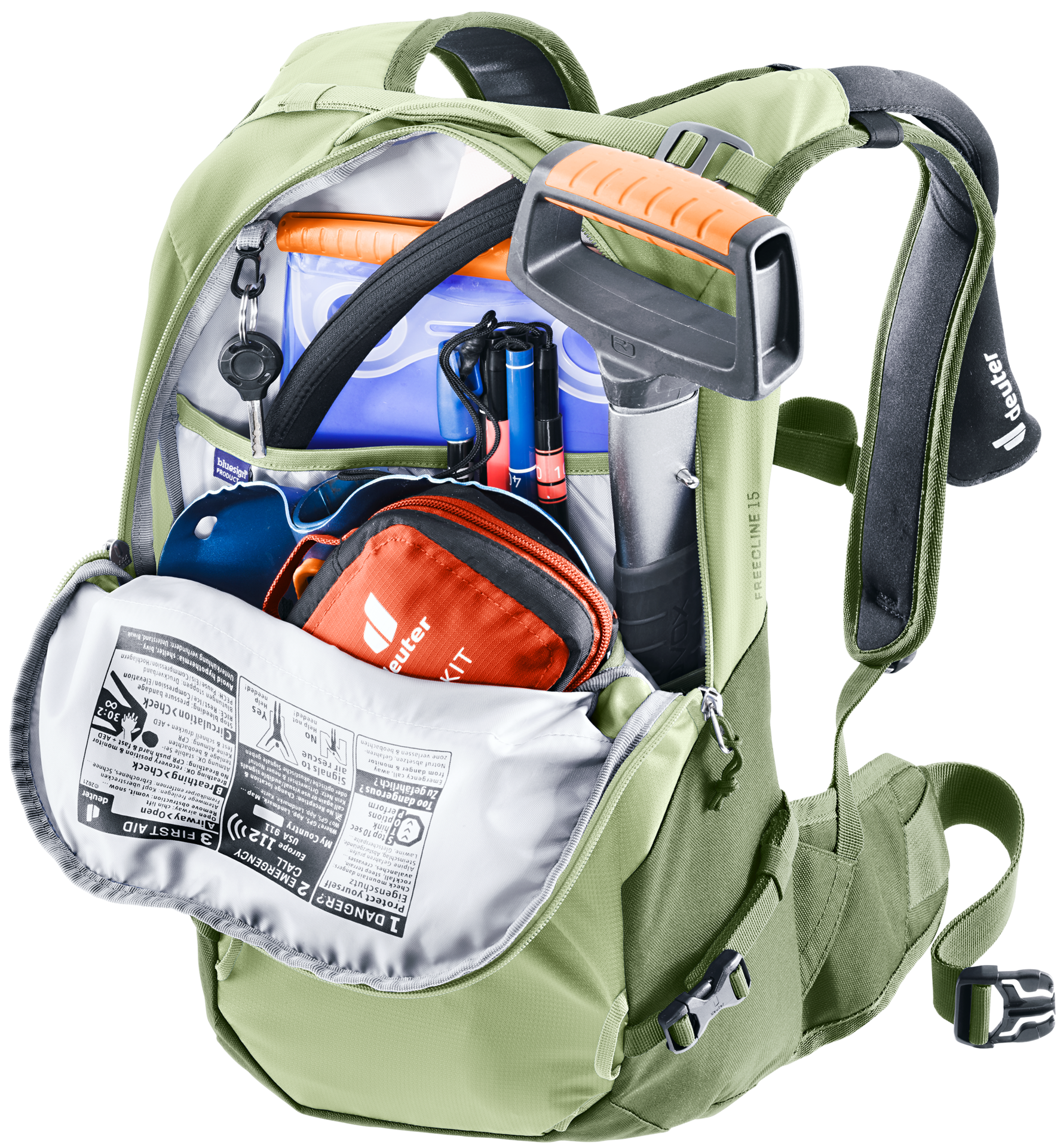 deuter Freecline 15 Ski tour backpack