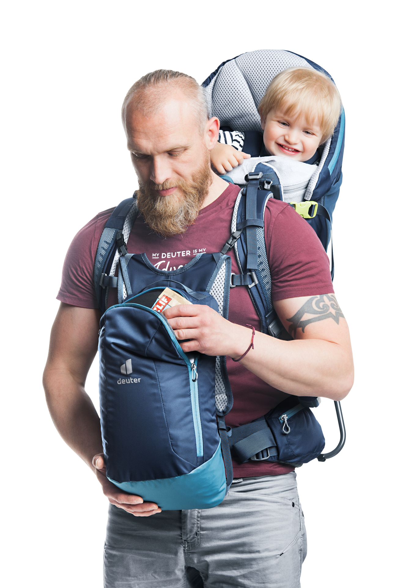 deuter Kid Comfort Pro Porte bebe