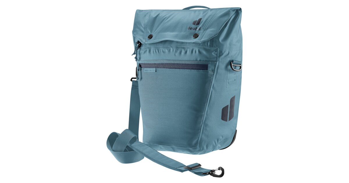 Deuter Mainhattan 17+10 Fahrradtasche - Wasserdichte Hinterradtasche Mit BagFix System