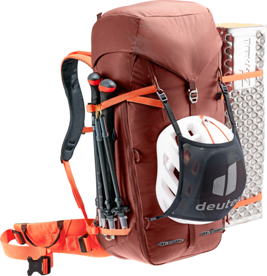 Mountaineering and Climbing backpack Guide 34+8