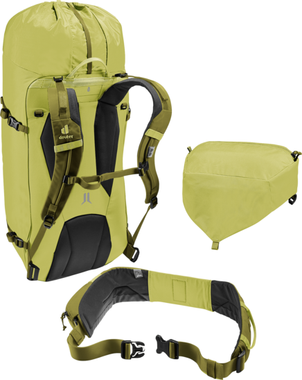 Mountaineering and Climbing backpack Guide 34+8