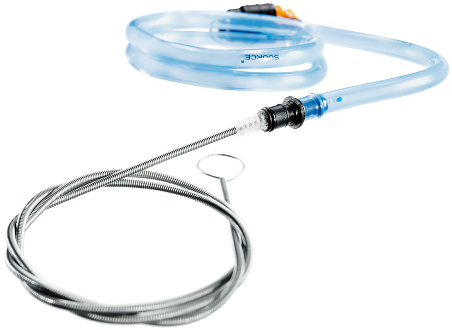 Poches à eau Streamer Tube Brush