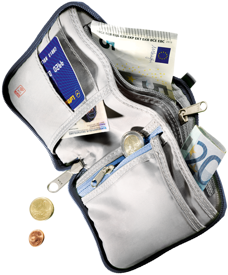 Travel item Zip Wallet RFID BLOCK