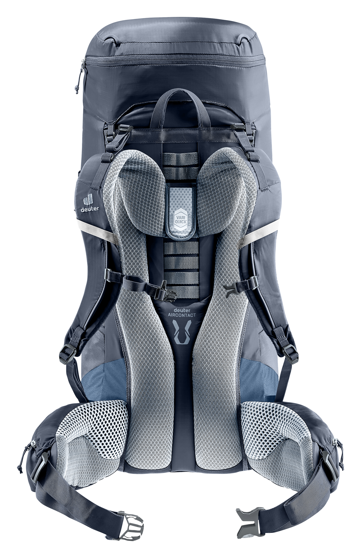 Deuter - 未使用に近い Deuter AIRCONTACT LITE 50+10 Deuter Aircontact Lite 50 + 10 Hiking Backpack Blue