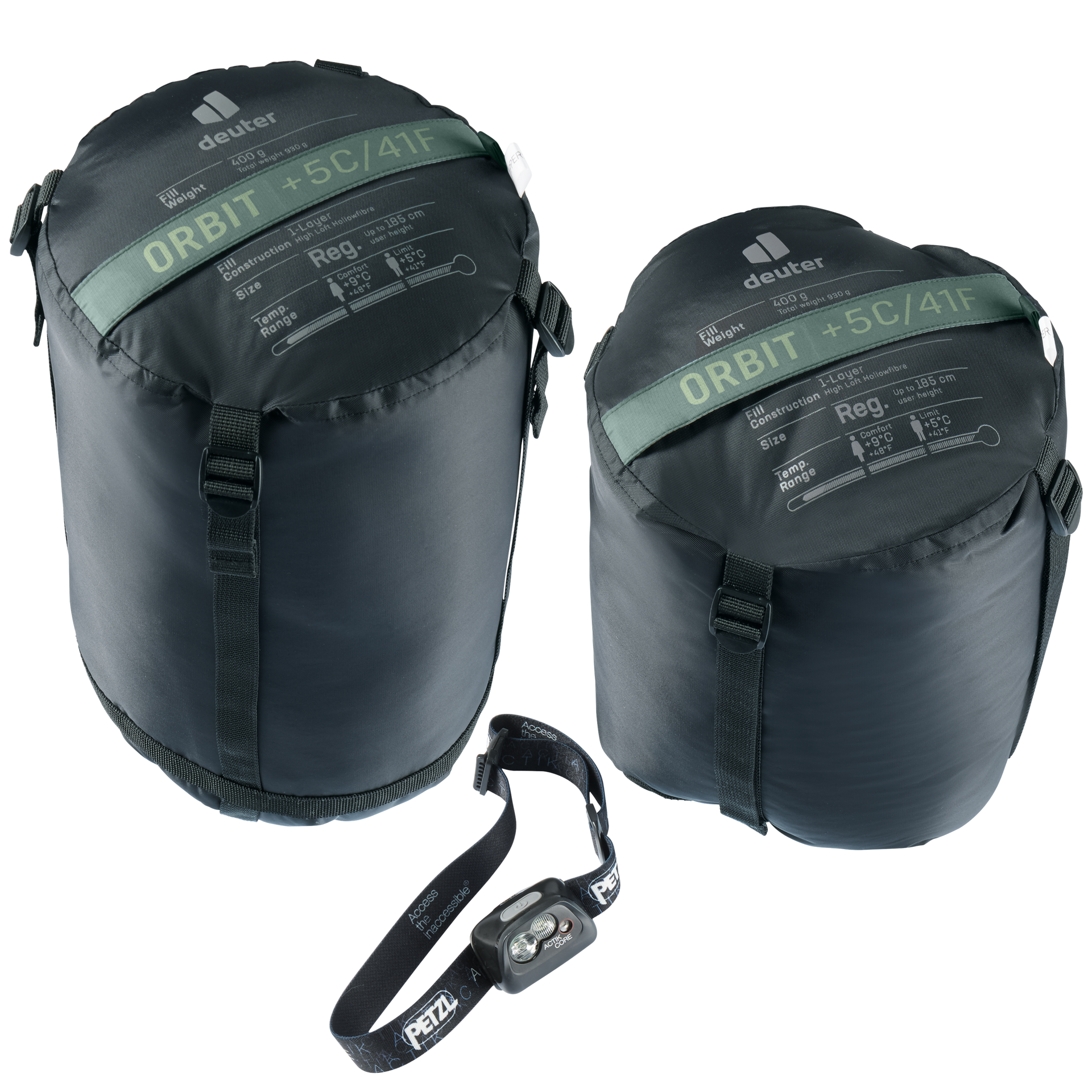 deuter Orbit +5C/41F | Kunstfaserschlafsack
