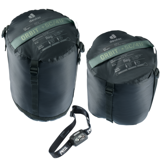 Synthetic sleeping bag Orbit +5C/41F