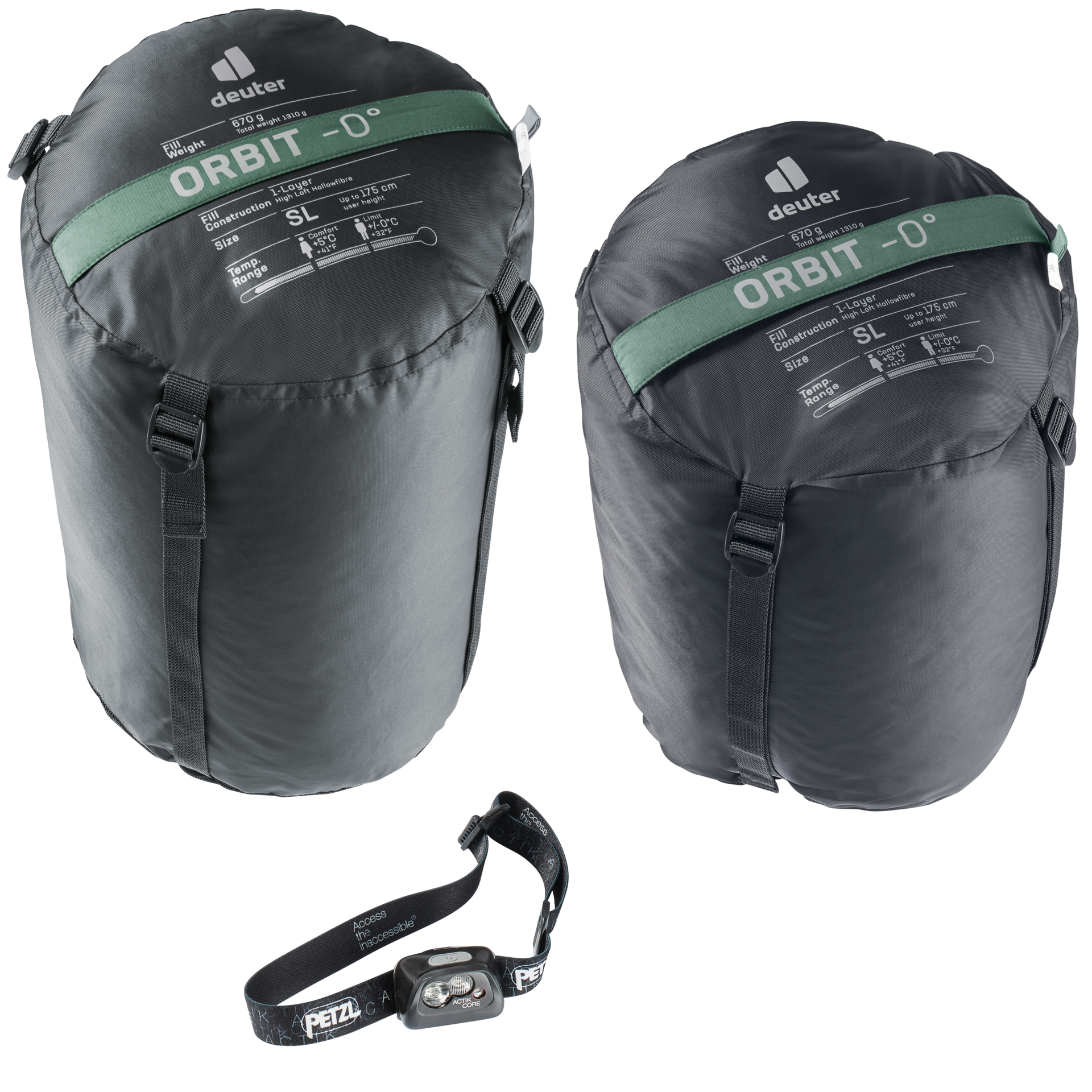 ドイターオービット±0 DEUTER ORBIT ドイター オービット 0° アークティック×インク