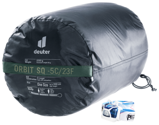 Synthetic sleeping bag Orbit SQ -5C/23F